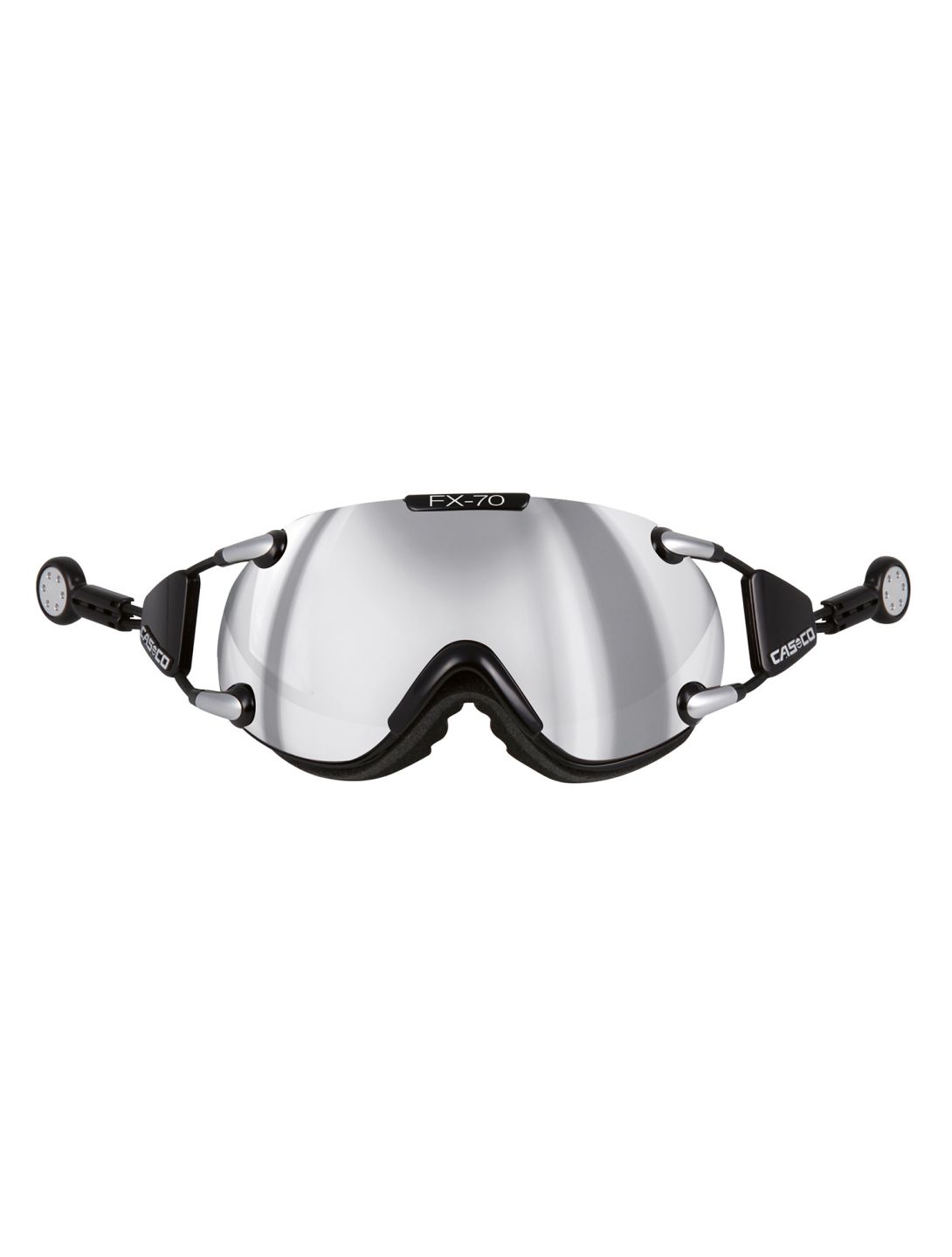 Casco, Fx-70 Carbonic vizier unisex Black / Silver zwart 