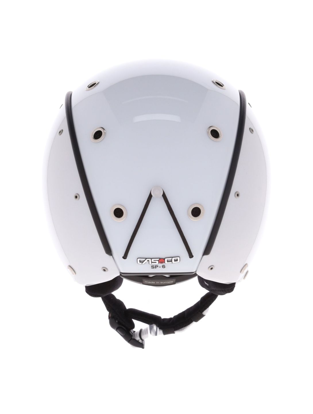 Casco, SP-6 skihelm met vizier unisex Chameleon White wit 