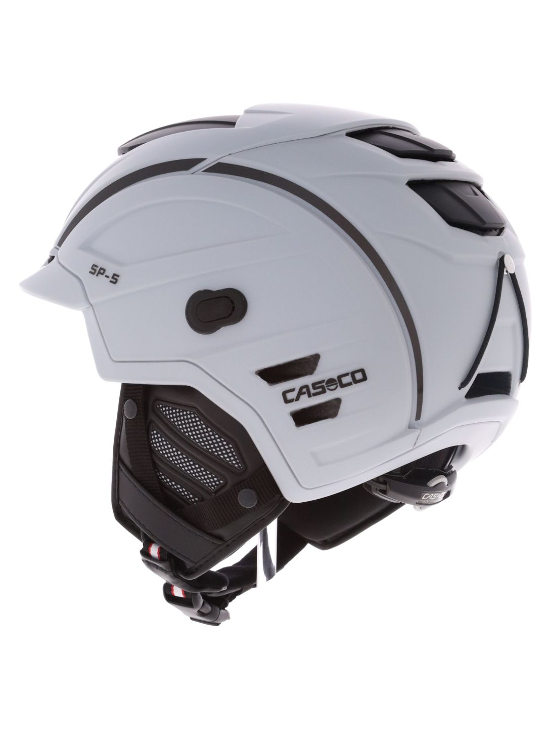 Casco, SP-5 skihelm met vizier unisex Polar White wit 