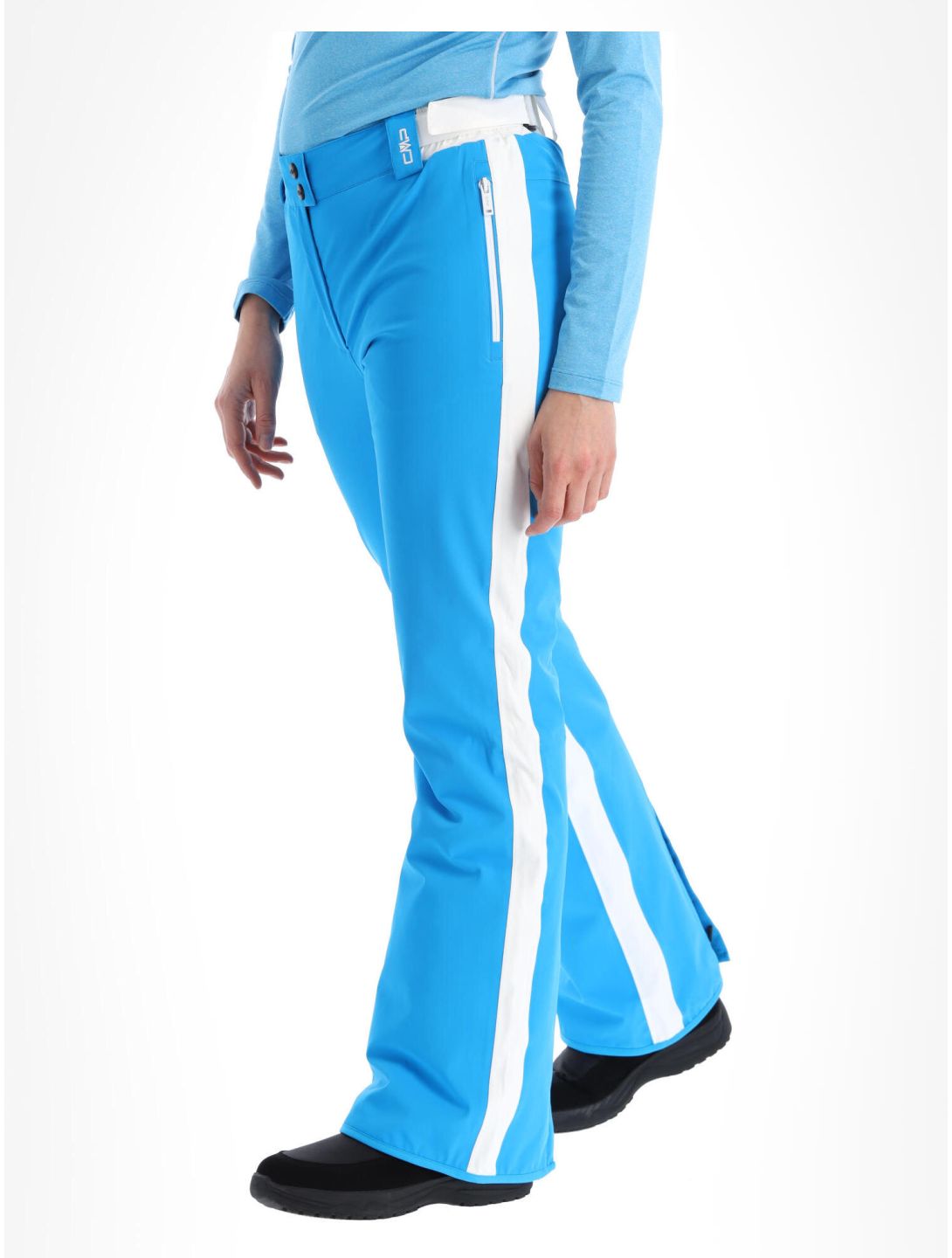 CMP, 30W0806 skibroek dames turquioise blauw 