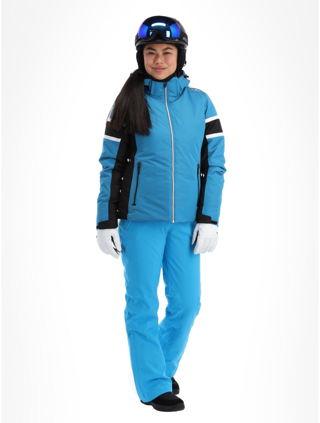 CMP, 31W0056 ski-jas dames turquioise blauw 