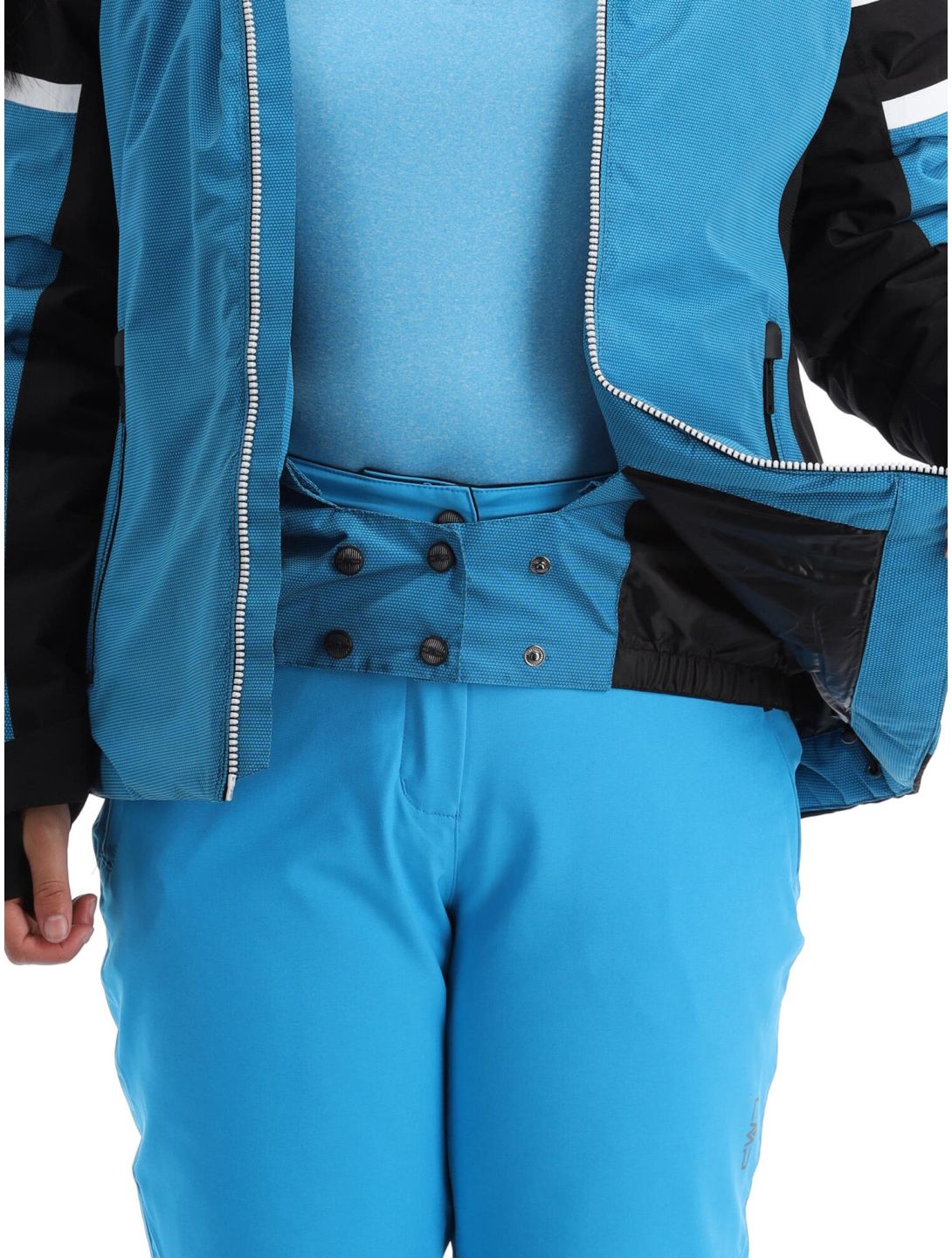 CMP, 31W0056 ski-jas dames turquioise blauw 