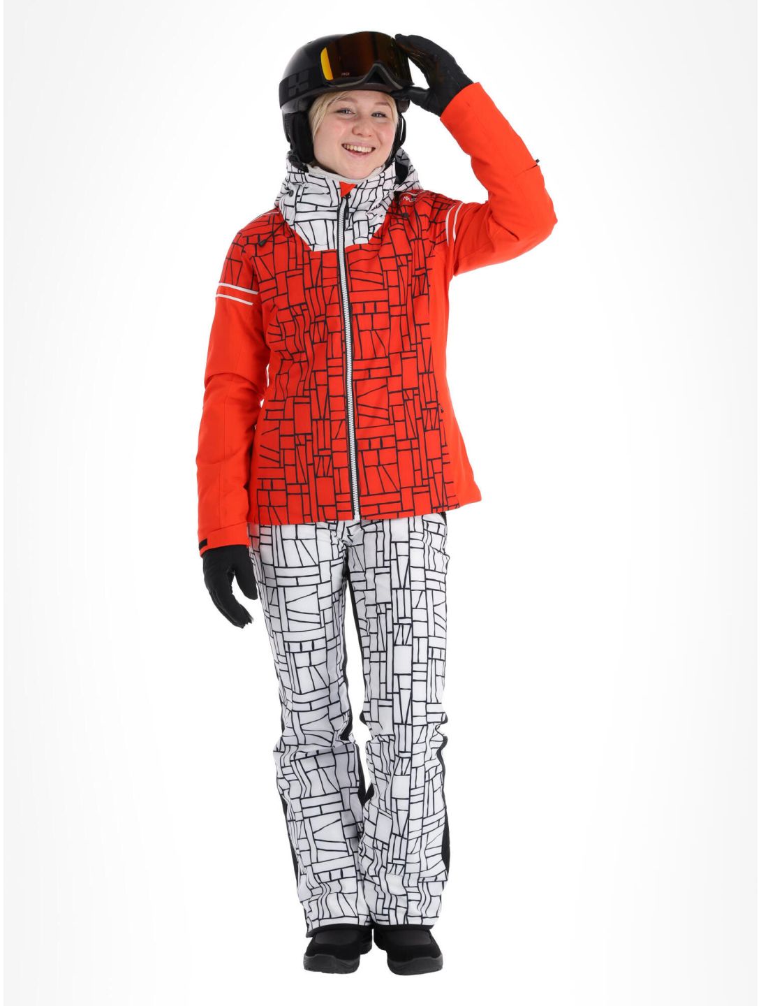 CMP, 31W0076 ski-jas dames grenadine rood 