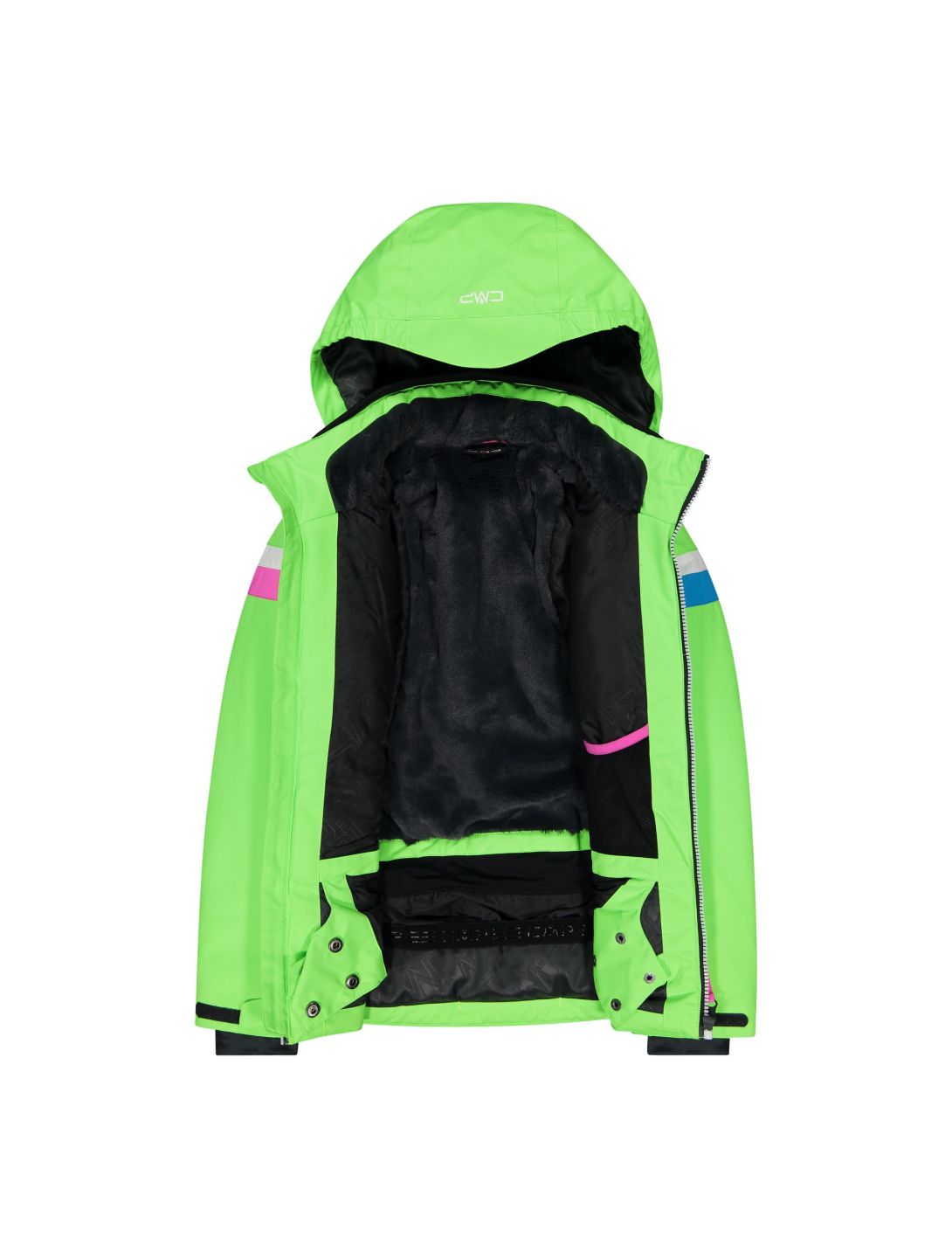 CMP, 32W0075 ski-jas kinderen apple fluo groen 