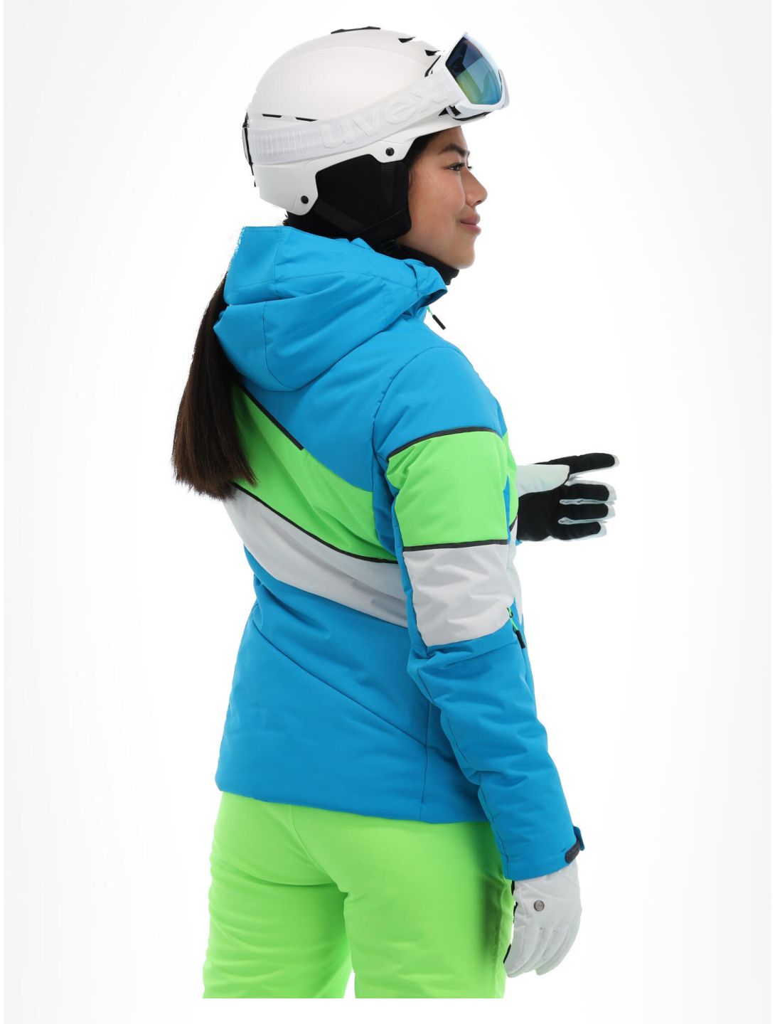 CMP, 32W0236 ski-jas dames turquioise blauw 