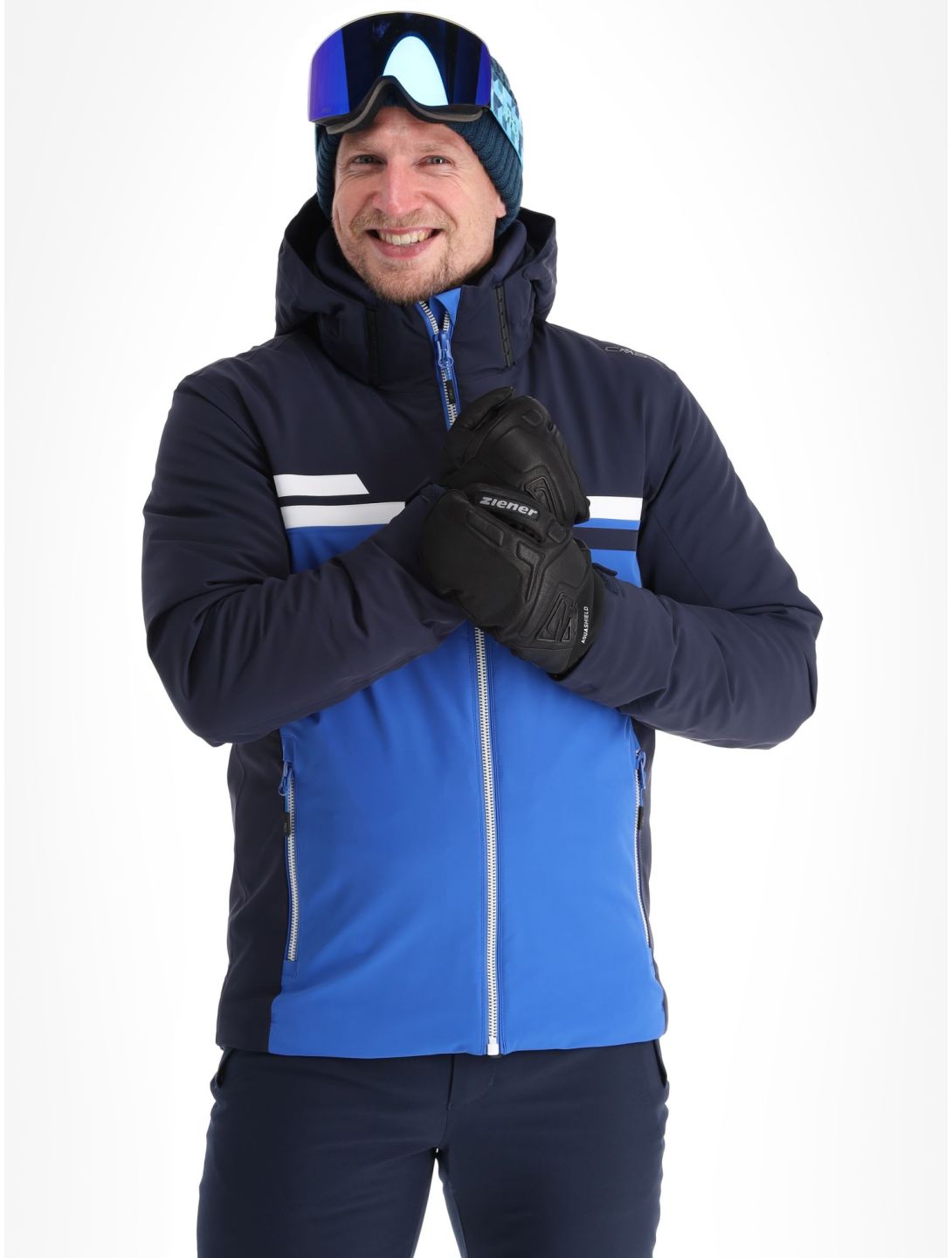 CMP, 33W0747 ski-jas heren Royal blauw, zwart 