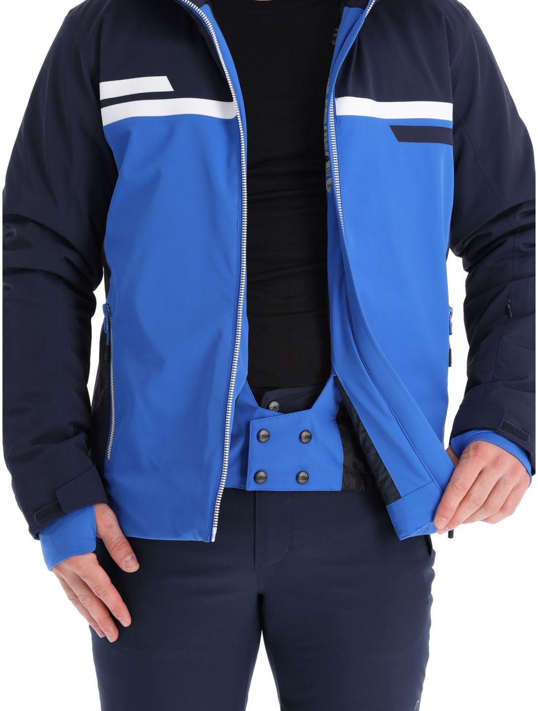 CMP, 33W0747 ski-jas heren Royal blauw, zwart 