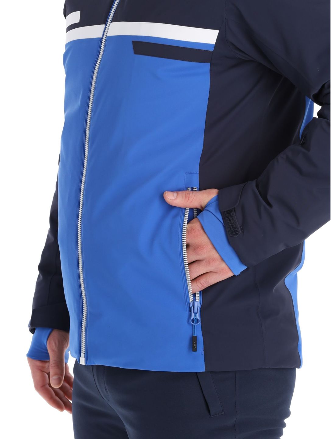 CMP, 33W0747 ski-jas heren Royal blauw, zwart 