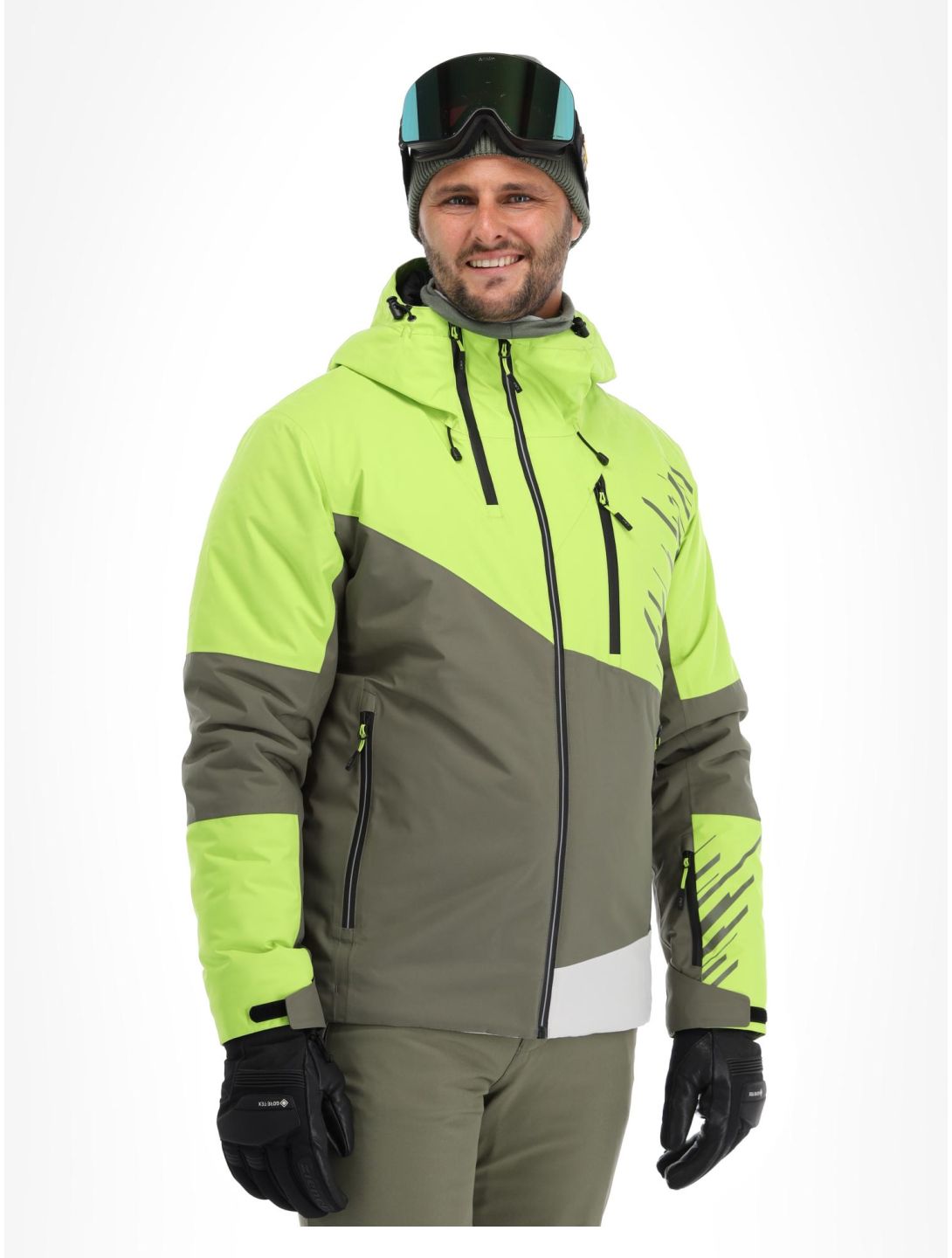 CMP, 33W0817 ski-jas heren Acid groen 