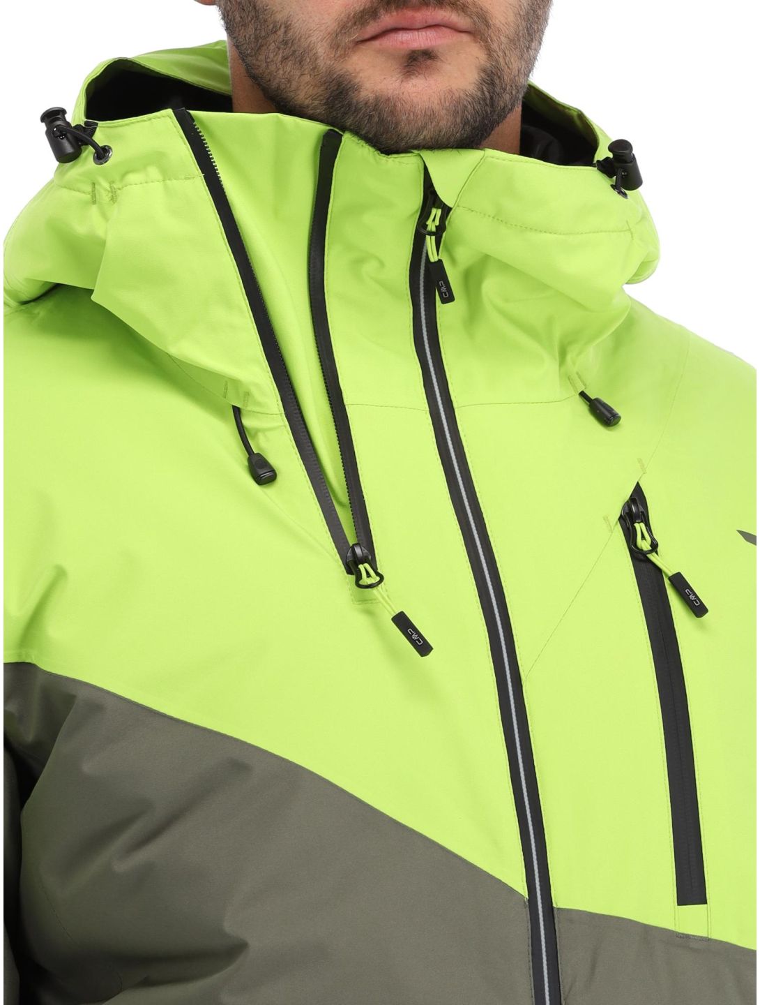 CMP, 33W0817 ski-jas heren Acid groen 