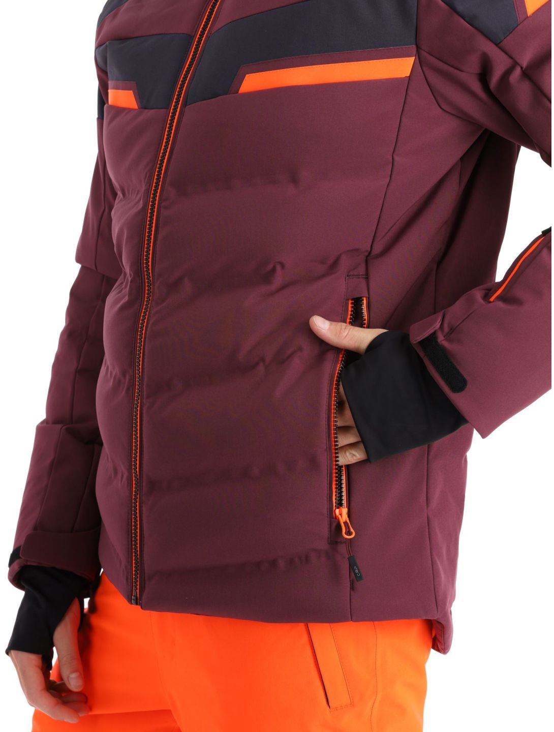 CMP, 33W0887 ski-jas heren Burgundy bordeaux 