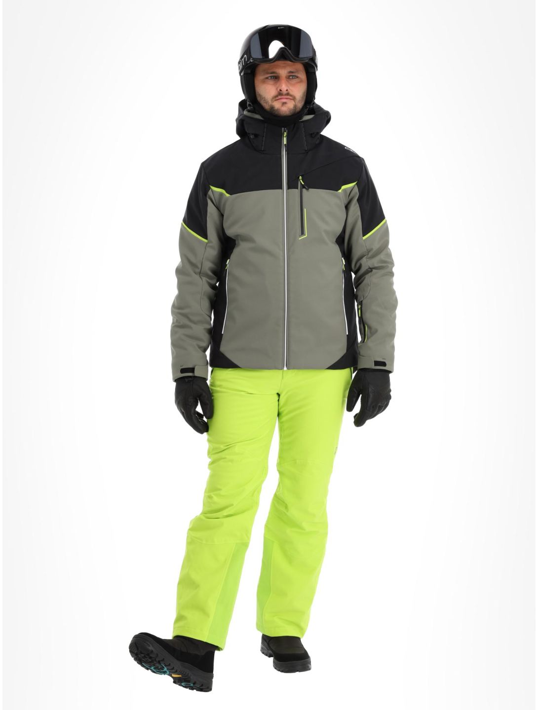 CMP, 33W0897 softshell ski-jas heren Kaki groen 