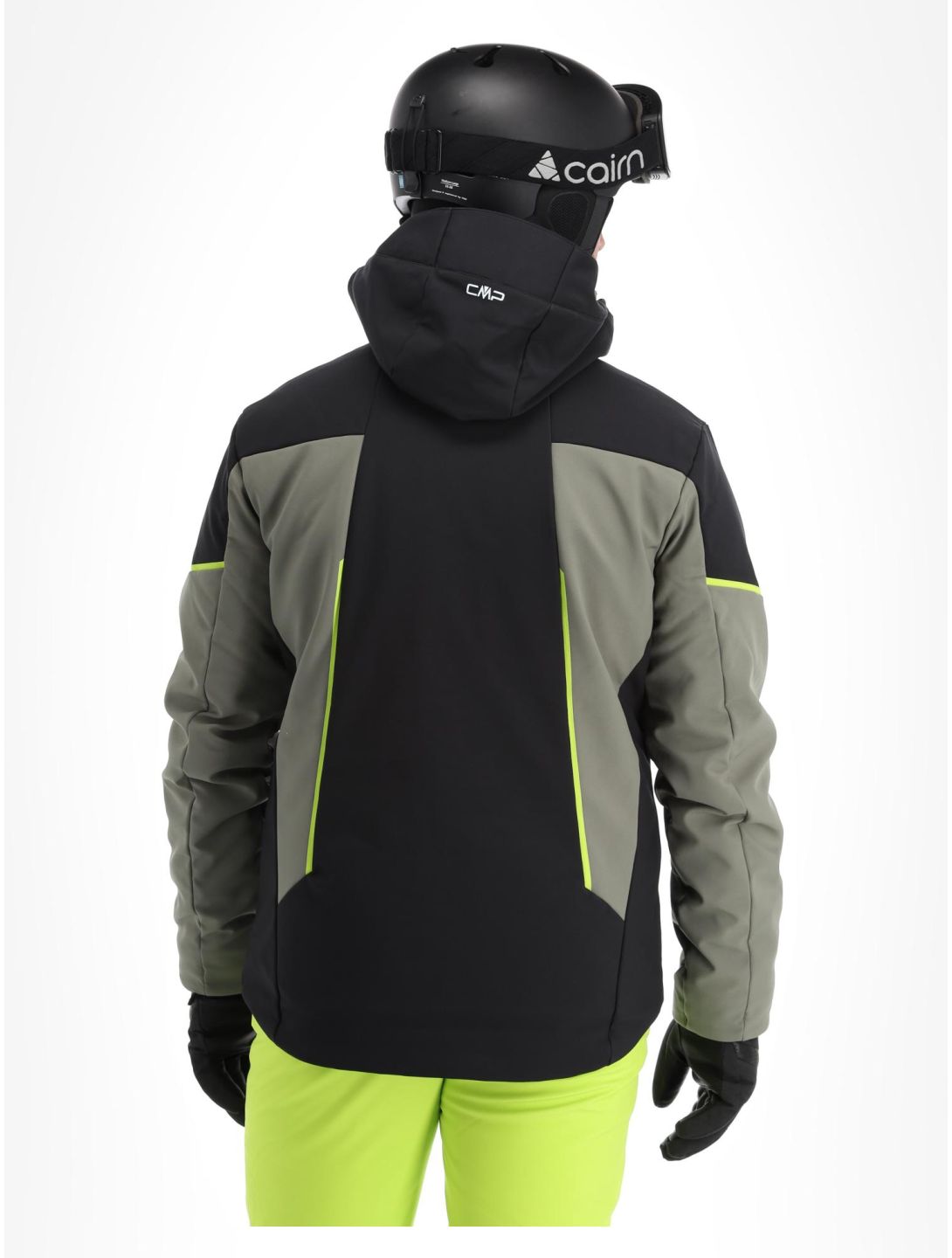 CMP, 33W0897 softshell ski-jas heren Kaki groen 