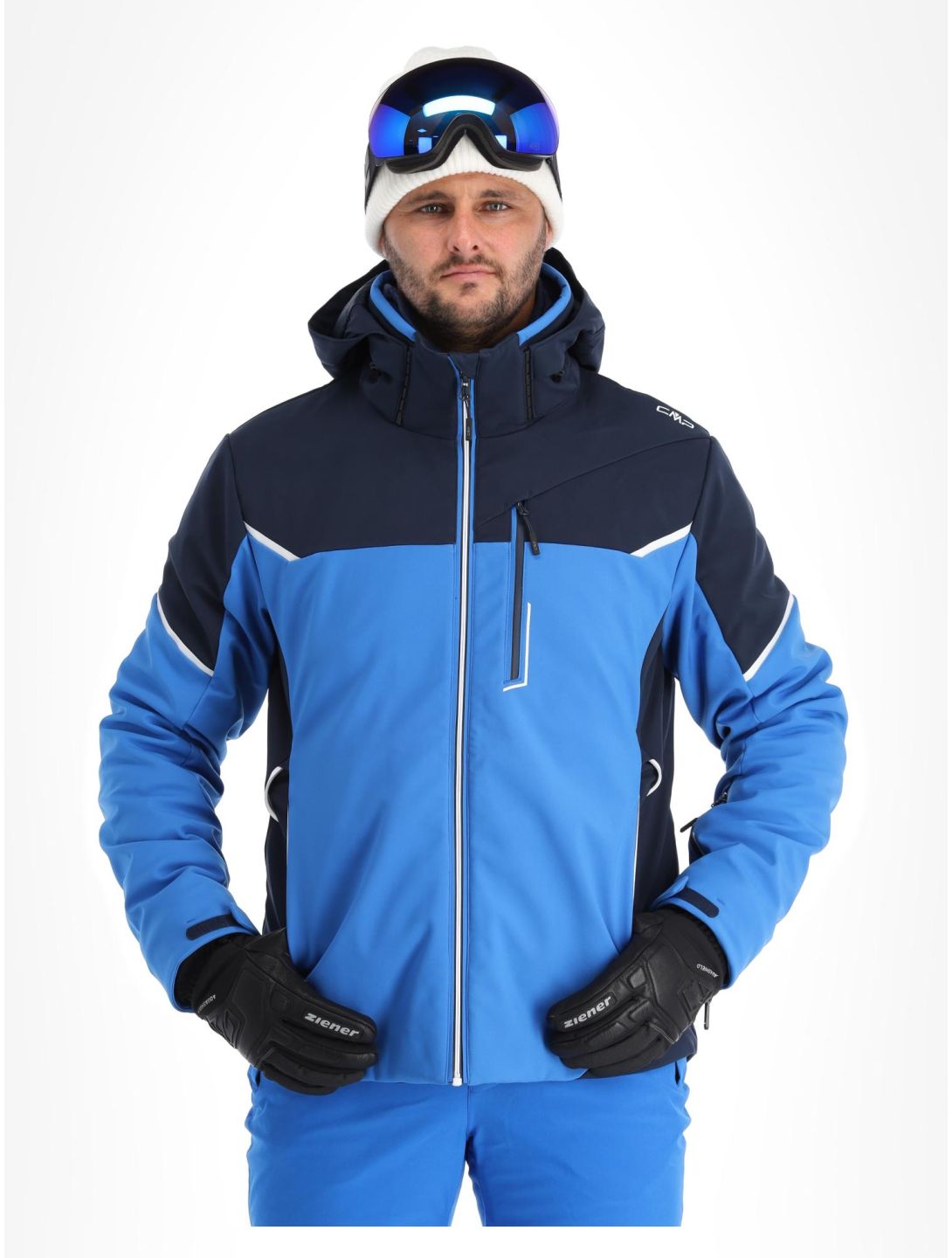 CMP, 33W0897 softshell ski-jas heren Royal blauw 