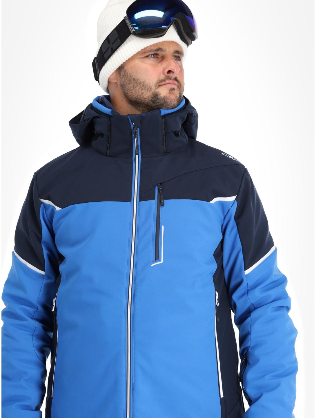 CMP, 33W0897 softshell ski-jas heren Royal blauw 