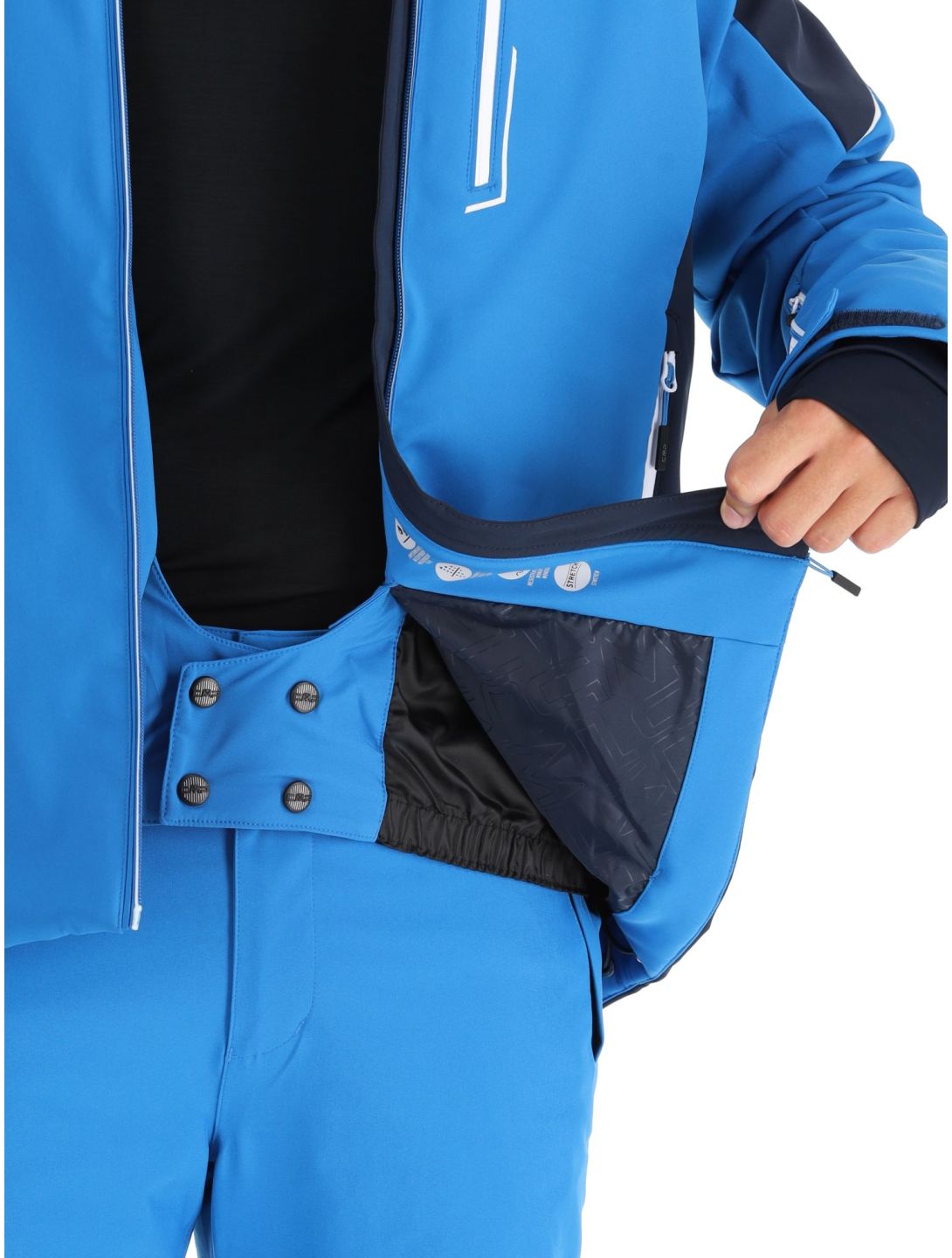 CMP, 33W0897 softshell ski-jas heren Sapphire blauw 