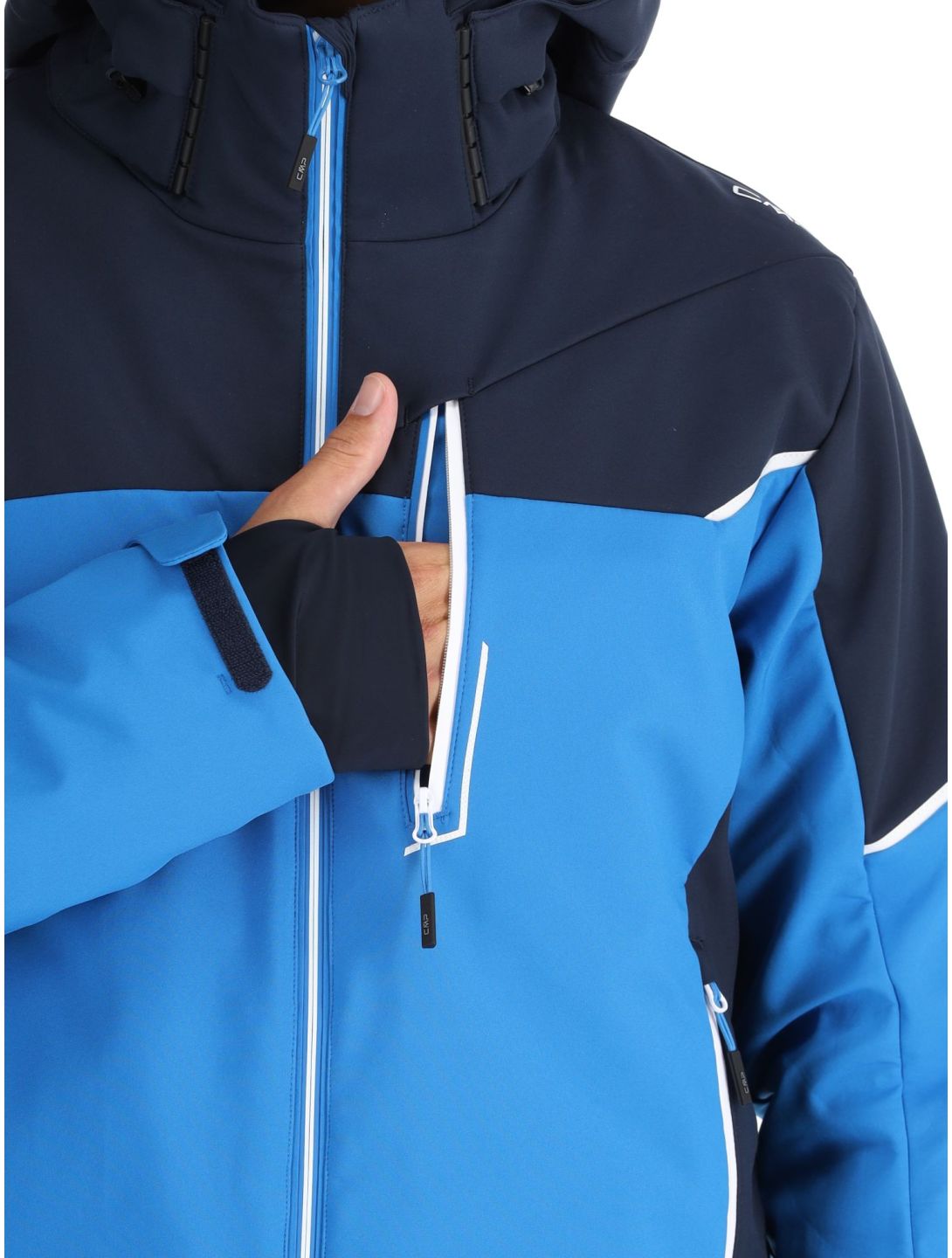 CMP, 33W0897 softshell ski-jas heren Sapphire blauw 