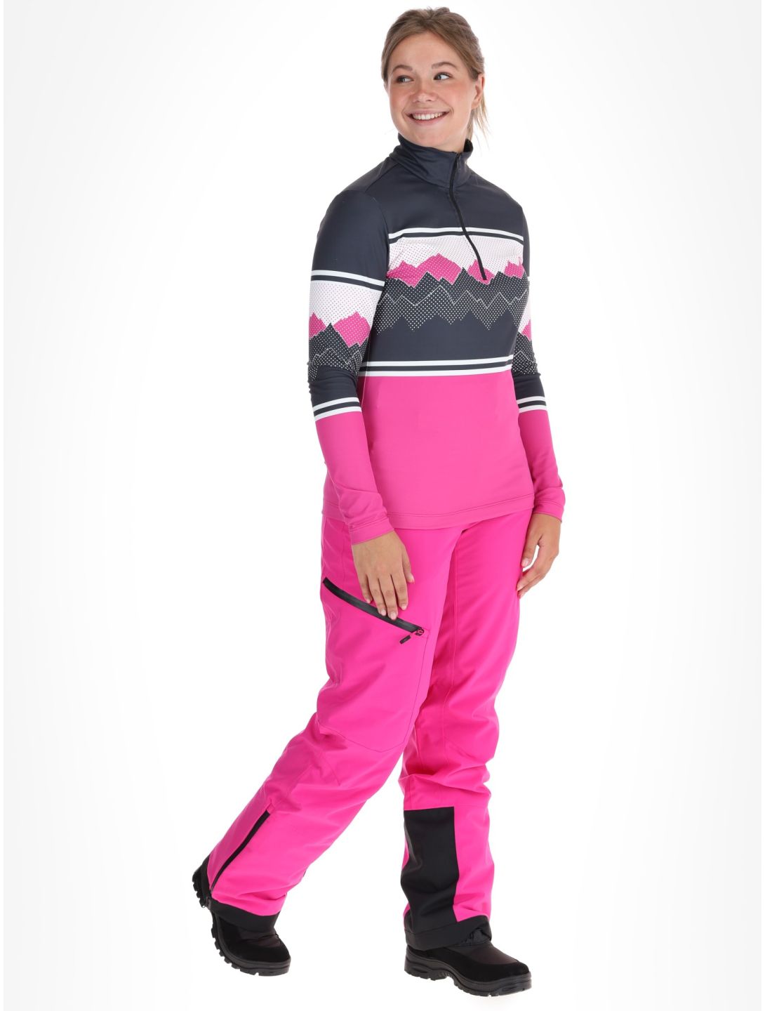 CMP, 34L4216 skipully dames Festival / Anthracite grijs, roze 