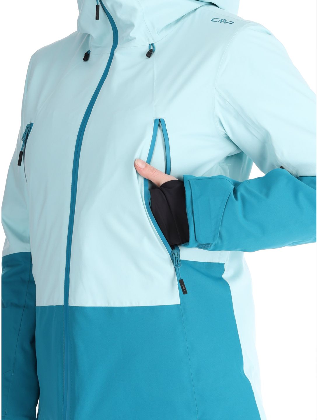 CMP, 34W2506 ski-jas dames Aqua blauw 