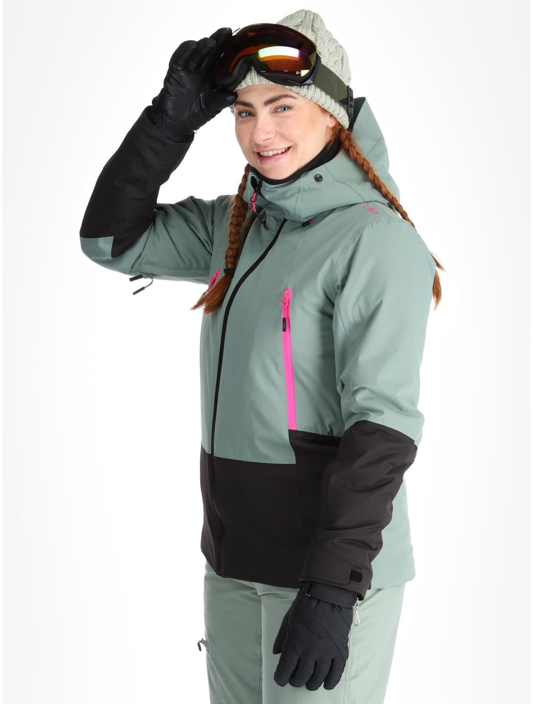 CMP, 34W2506 ski-jas dames Mineral groen 