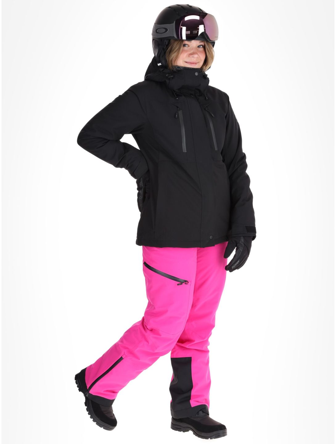 CMP, 34W3926 ski-jas dames Black zwart 