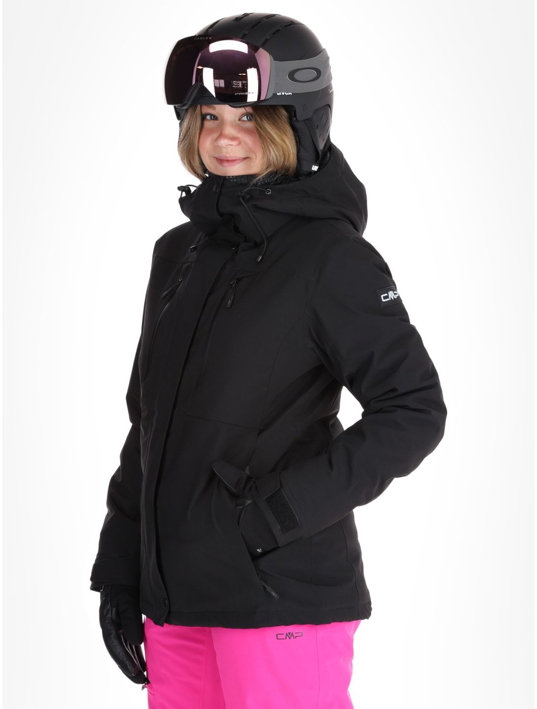 CMP, 34W3926 ski-jas dames Black zwart 