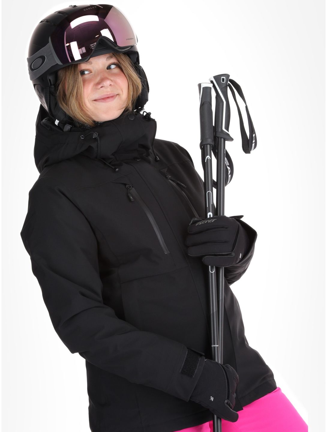 CMP, 34W3926 ski-jas dames Black zwart 