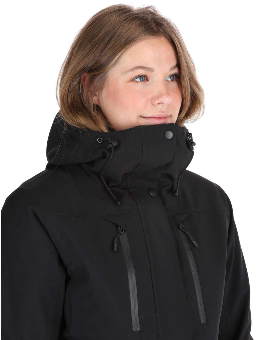 CMP, 34W3926 ski-jas dames Black zwart 