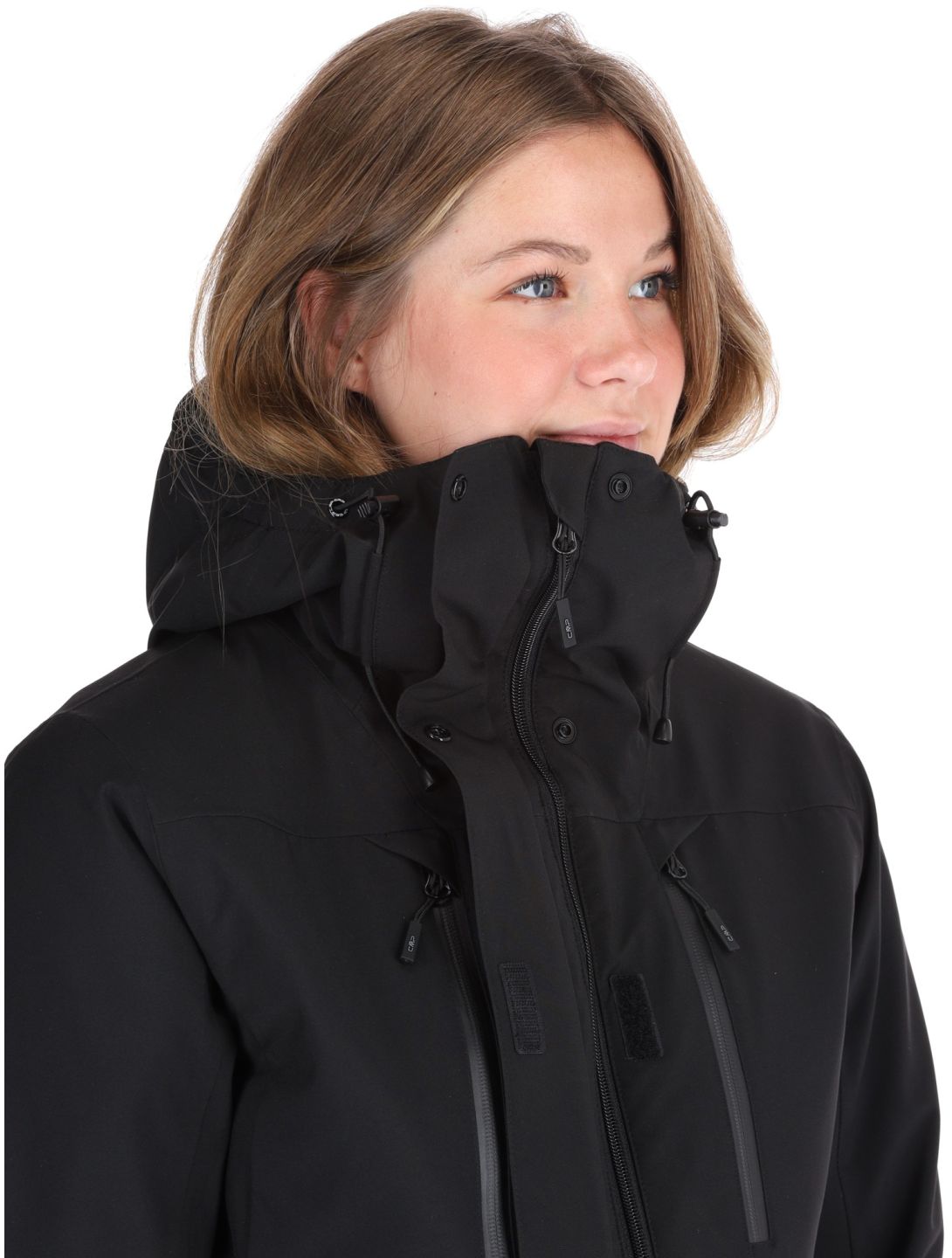 CMP, 34W3926 ski-jas dames Black zwart 