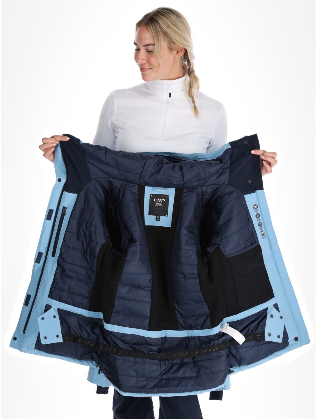 CMP, 34W3926 ski-jas dames Niagara blauw 