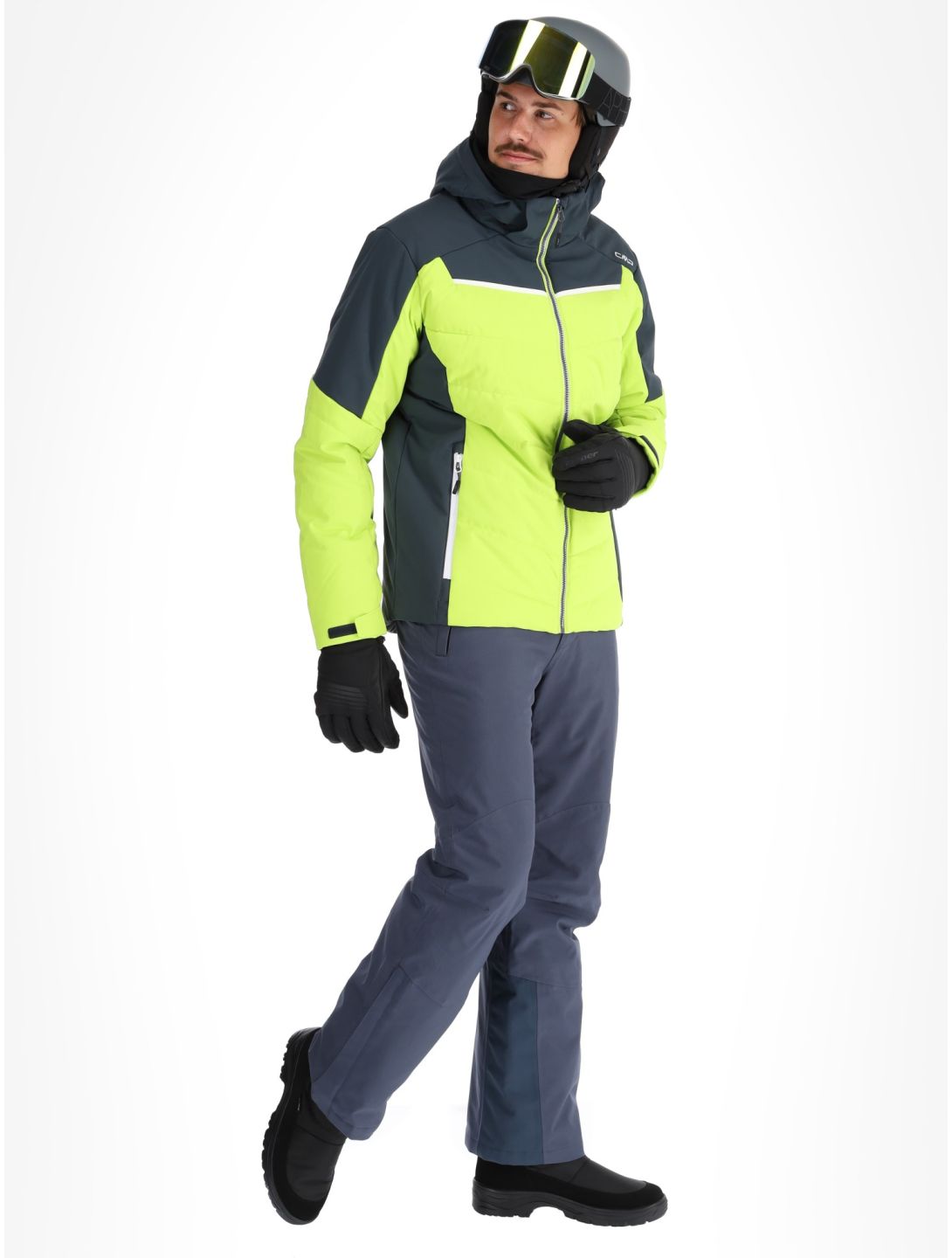 CMP, 34W4357 ski-jas heren Acid groen 