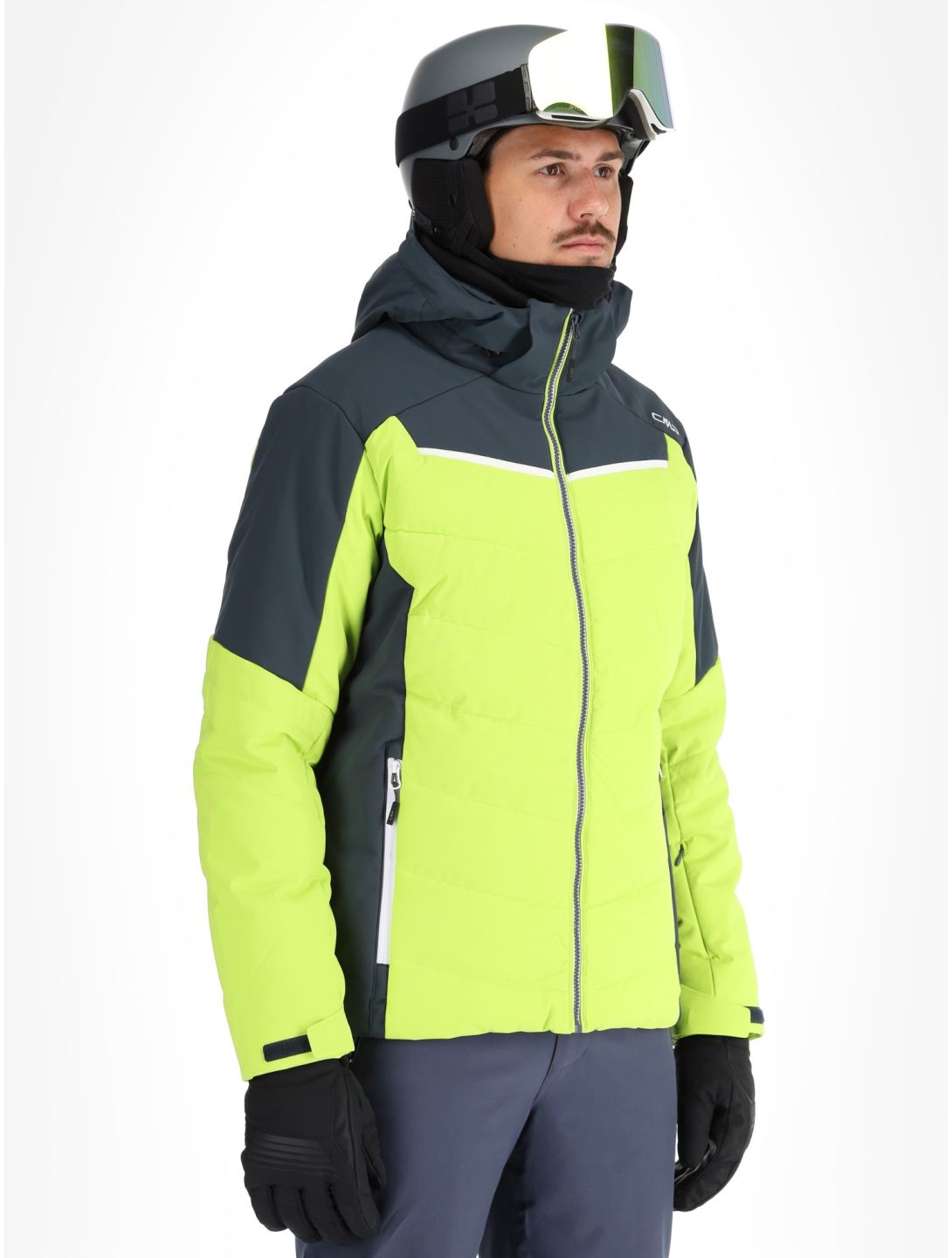 CMP, 34W4357 ski-jas heren Acid groen 