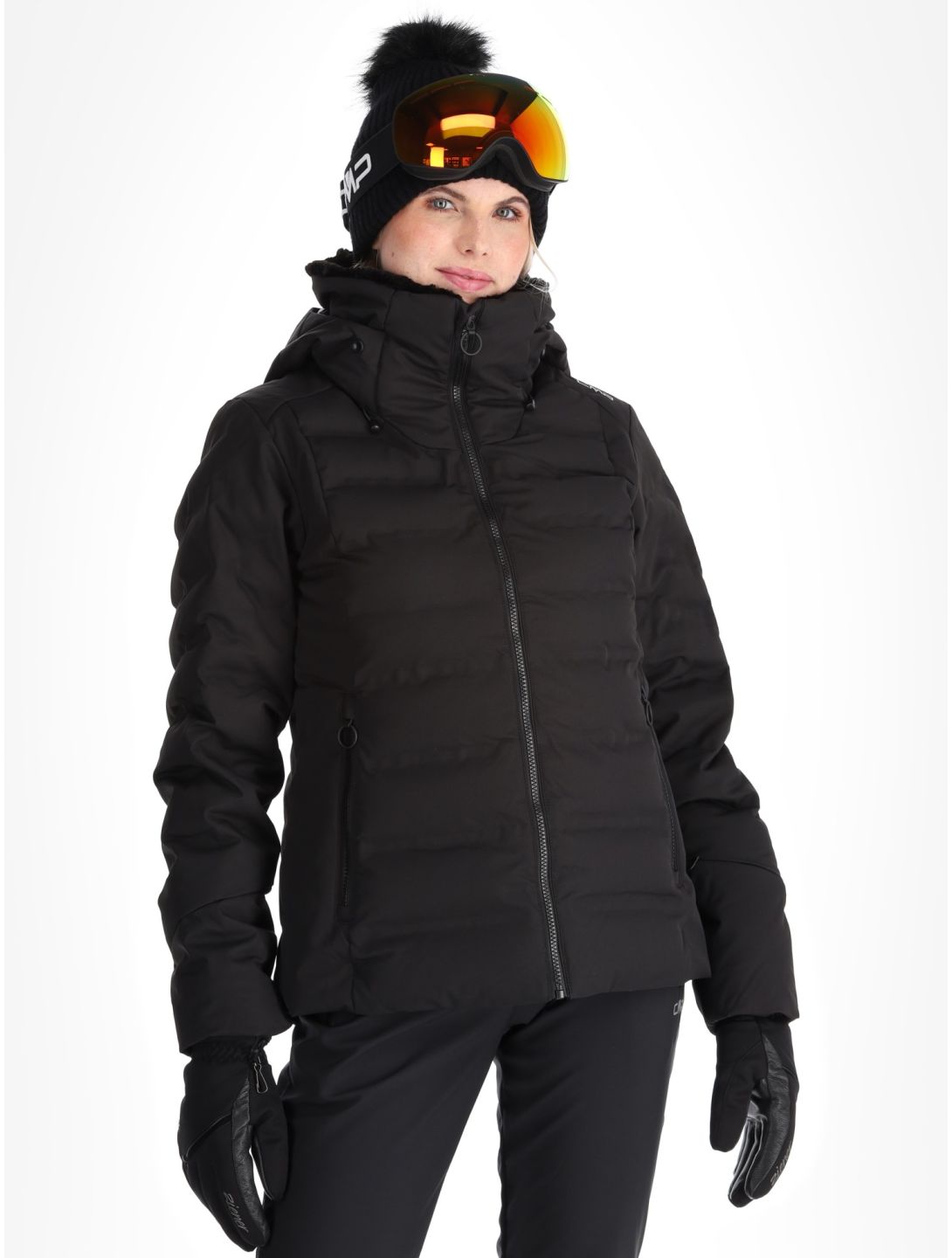 CMP, 34W4406 ski-jas dames Black zwart 