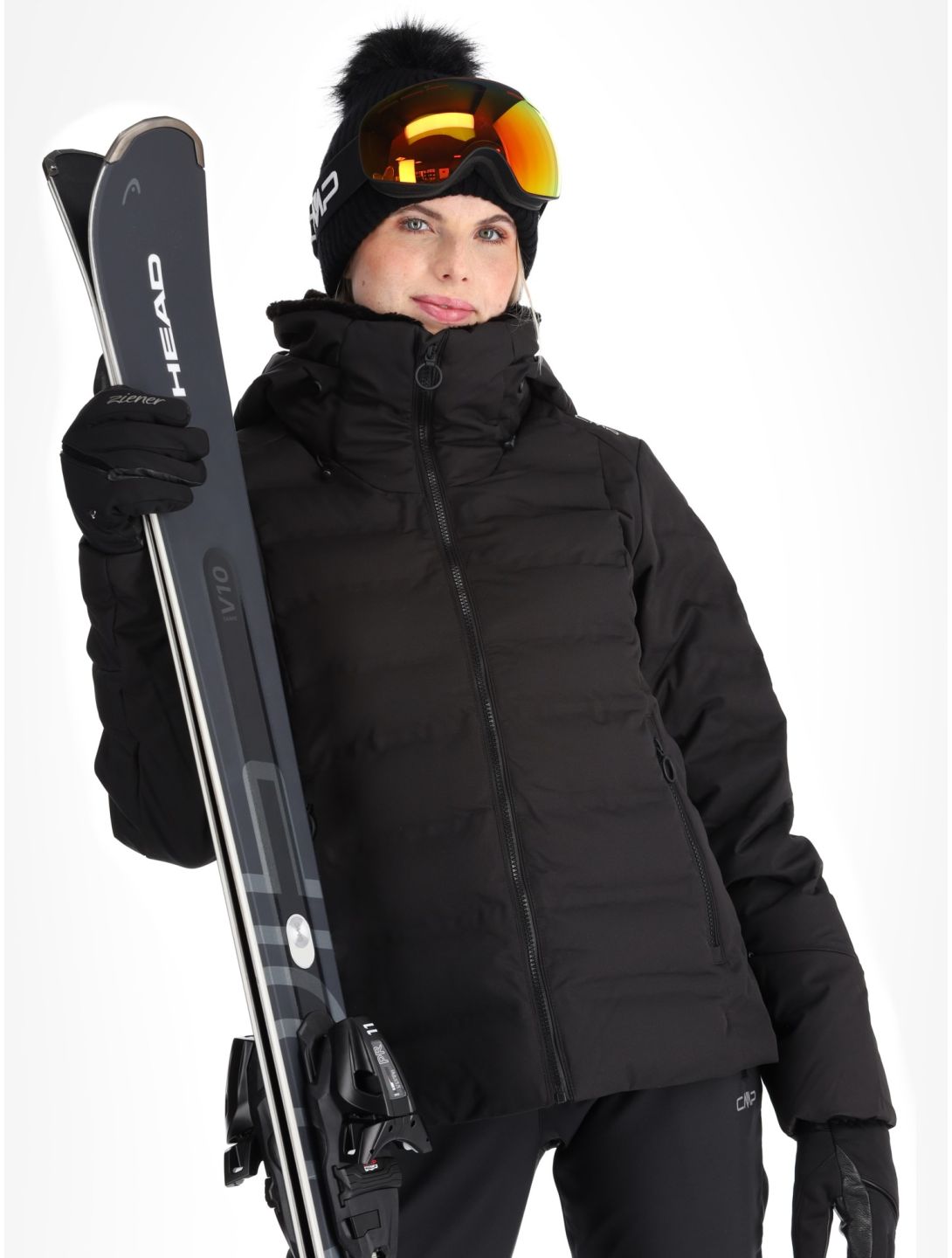 CMP, 34W4406 ski-jas dames Black zwart 