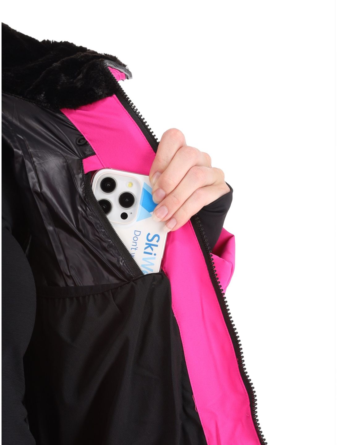 CMP, 34W4406 ski-jas dames Festival roze 