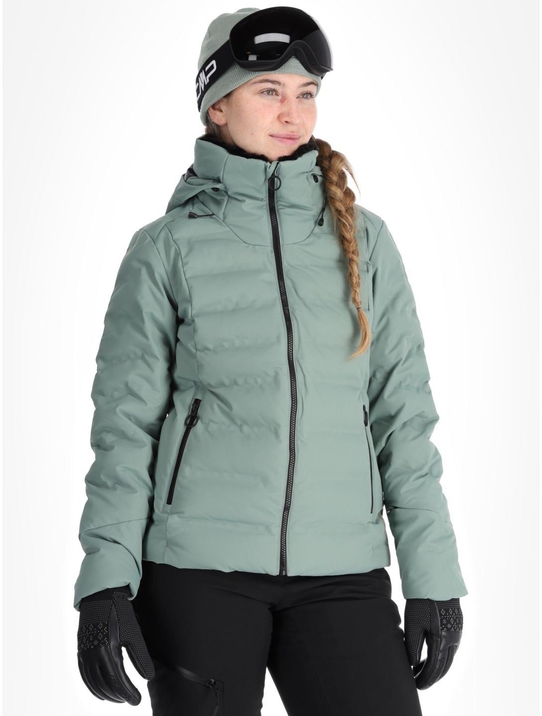 CMP, 34W4406 ski-jas dames Mineral groen 