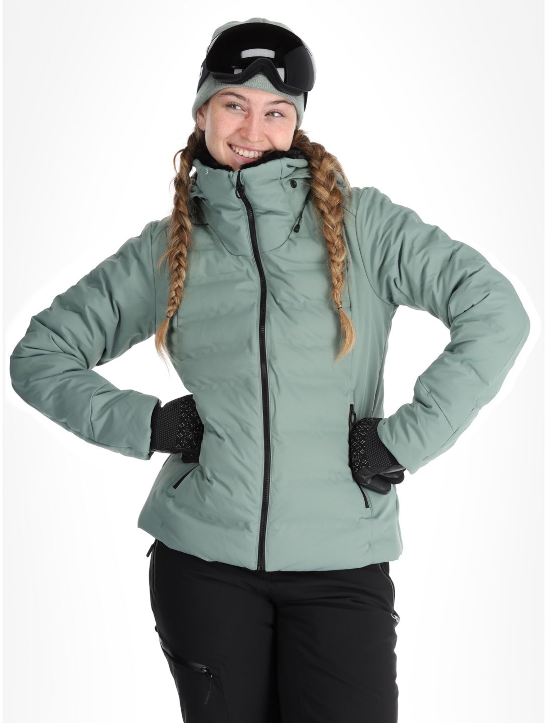 CMP, 34W4406 ski-jas dames Mineral groen 