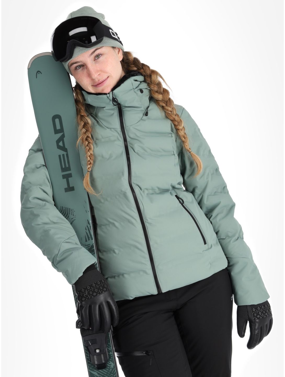 CMP, 34W4406 ski-jas dames Mineral groen 