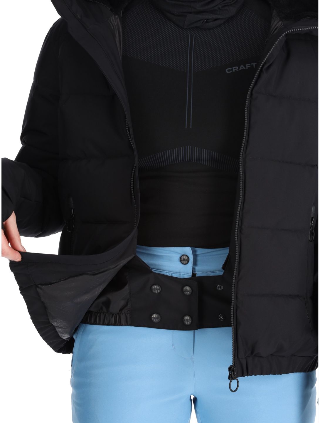 CMP, 34W4416F ski-jas dames Black zwart 