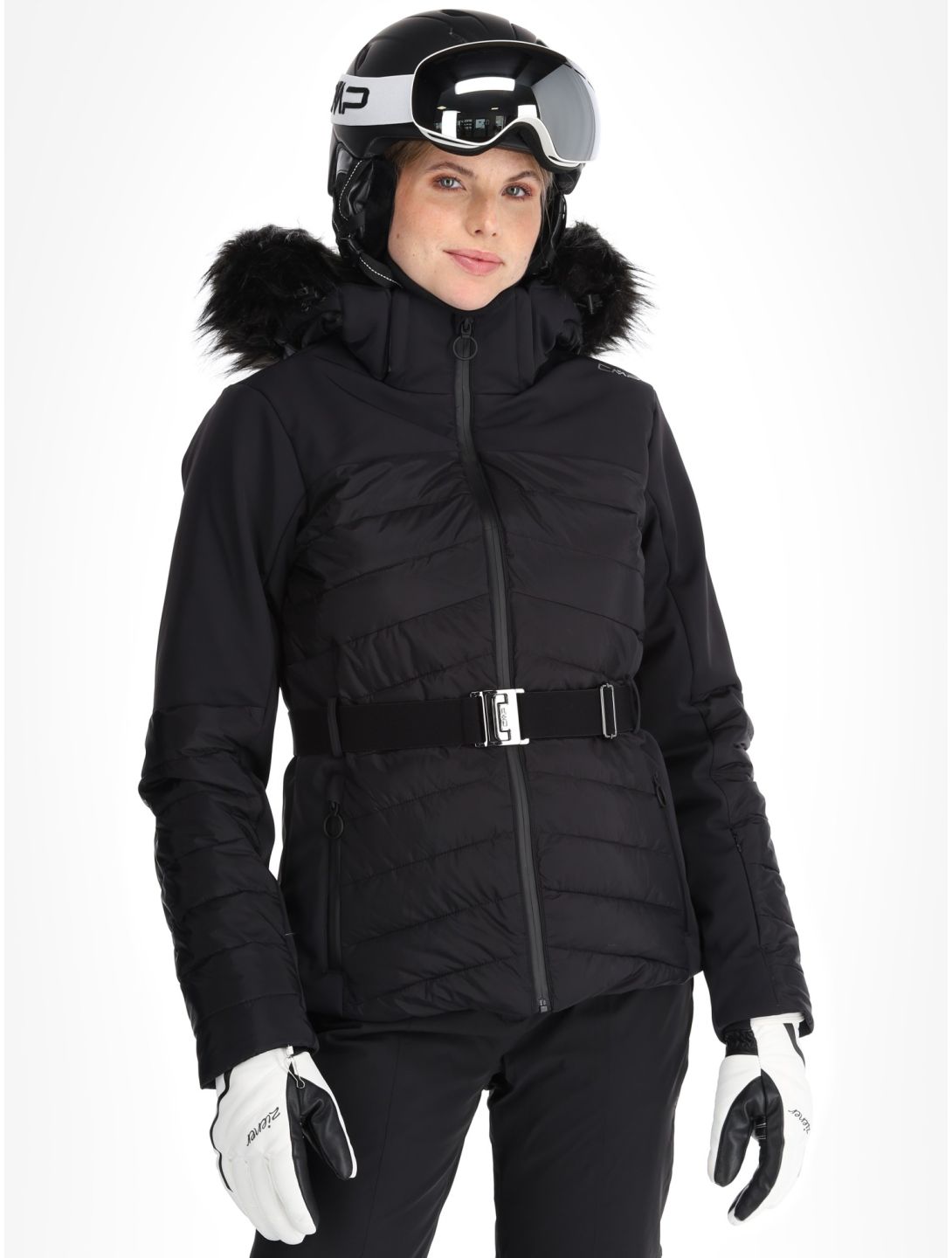 CMP, 34W4436F ski-jas dames Black zwart 