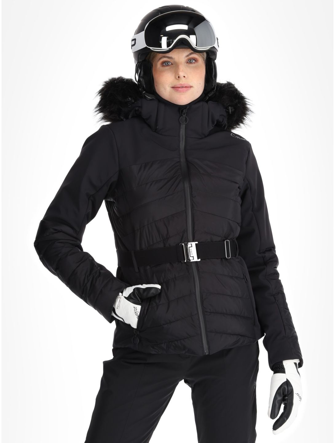 CMP, 34W4436F ski-jas dames Black zwart 