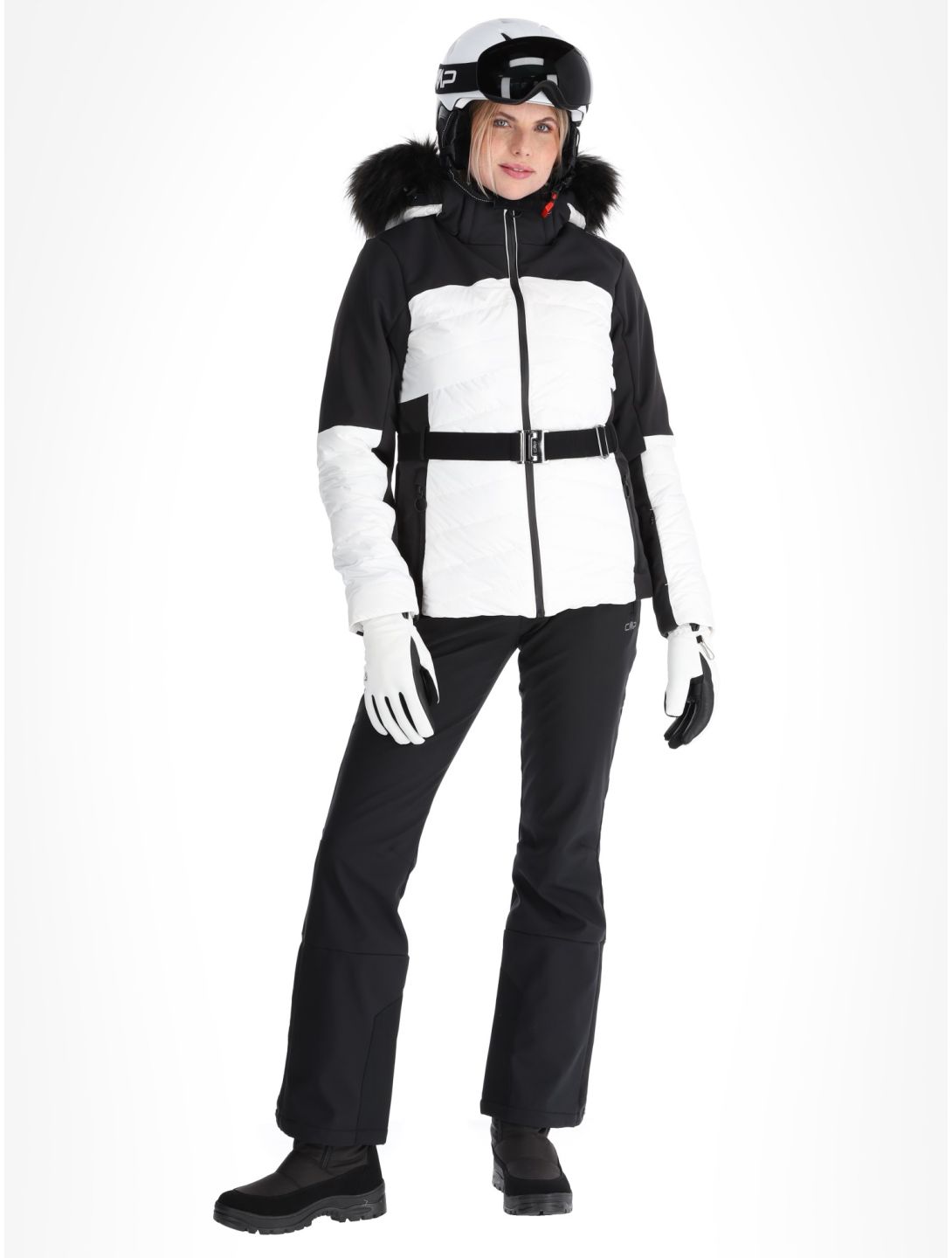 CMP, 34W4436F ski-jas dames White wit 