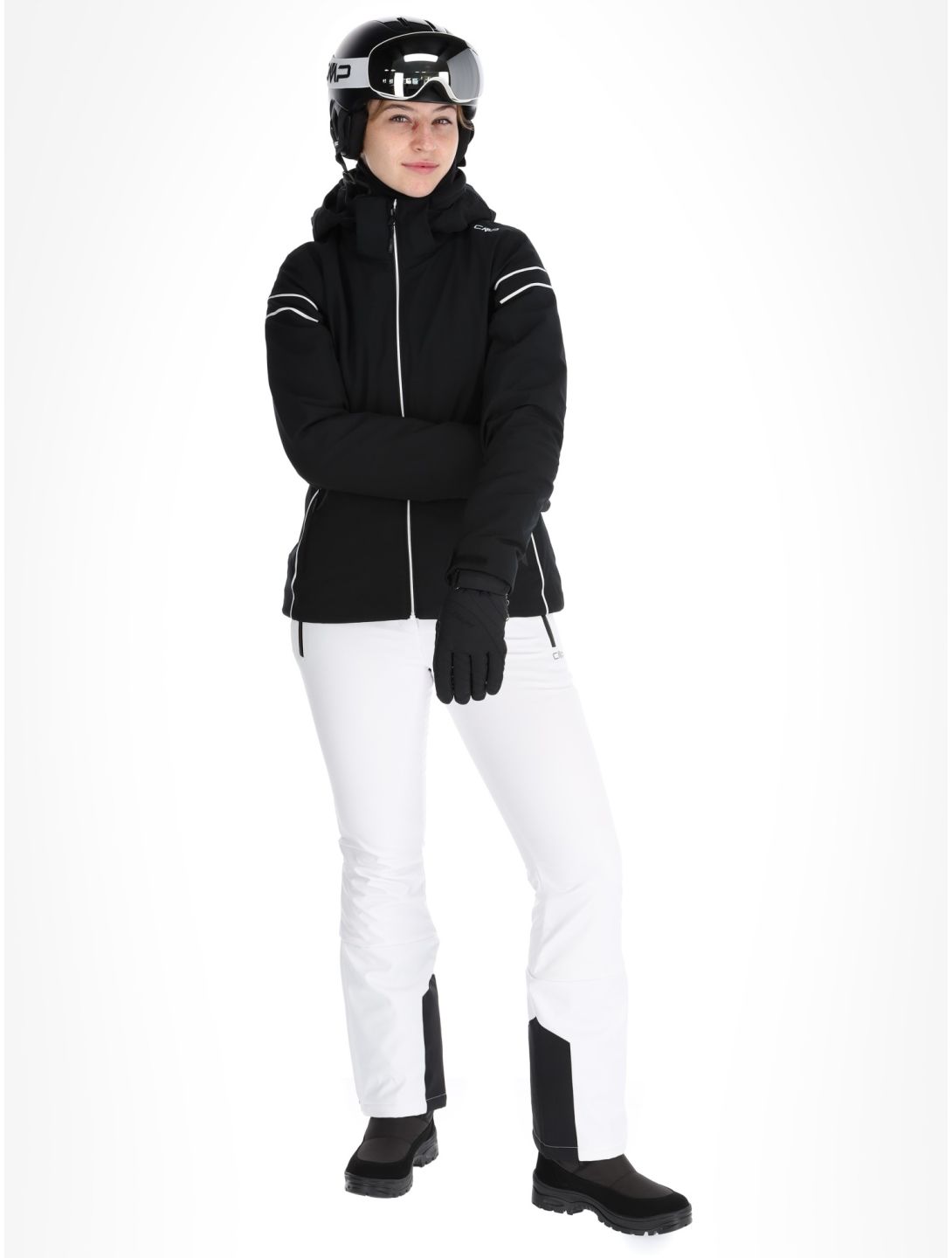 CMP, 34W4516 ski-jas dames Black zwart 