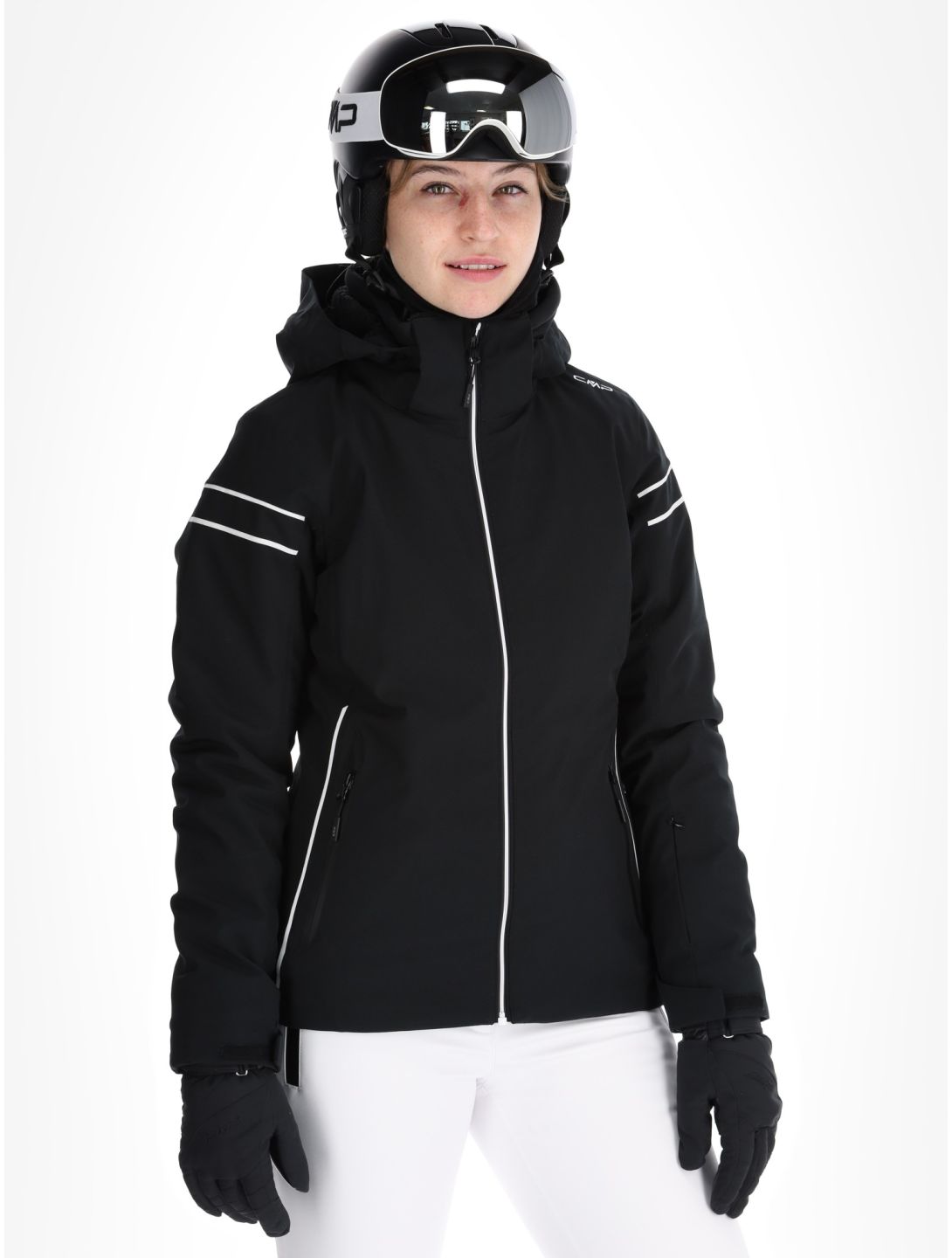 CMP, 34W4516 ski-jas dames Black zwart 