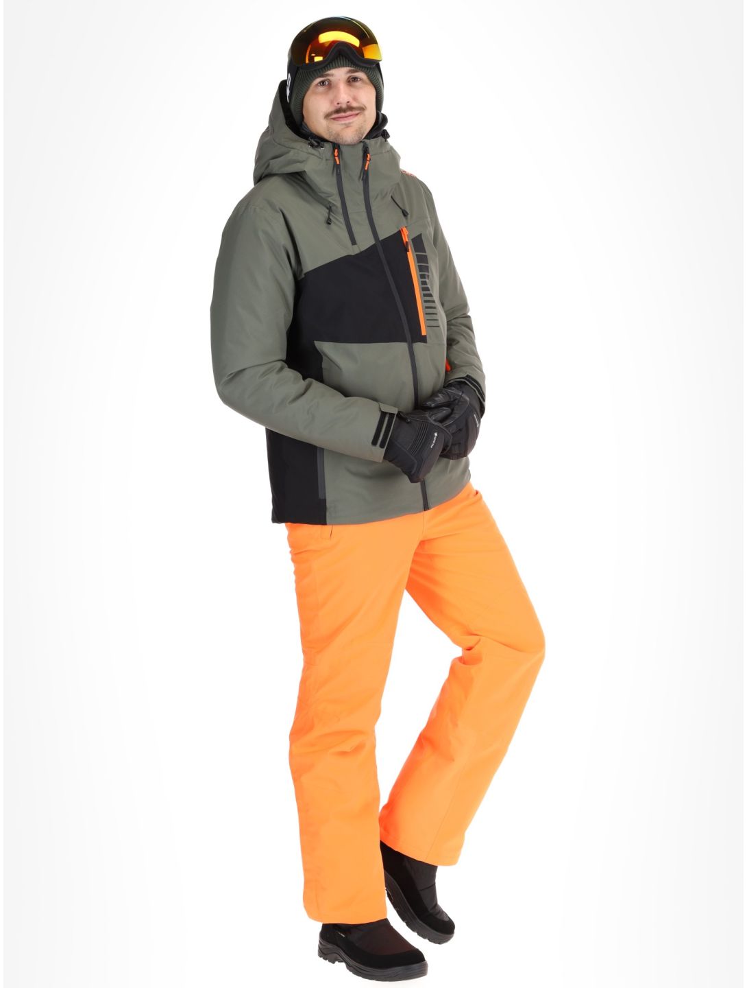 CMP, 34W4667 ski-jas heren Olive groen 