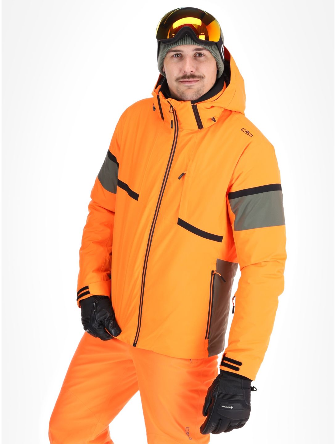 CMP, 34W4677 ski-jas heren Fanta Fluo oranje 