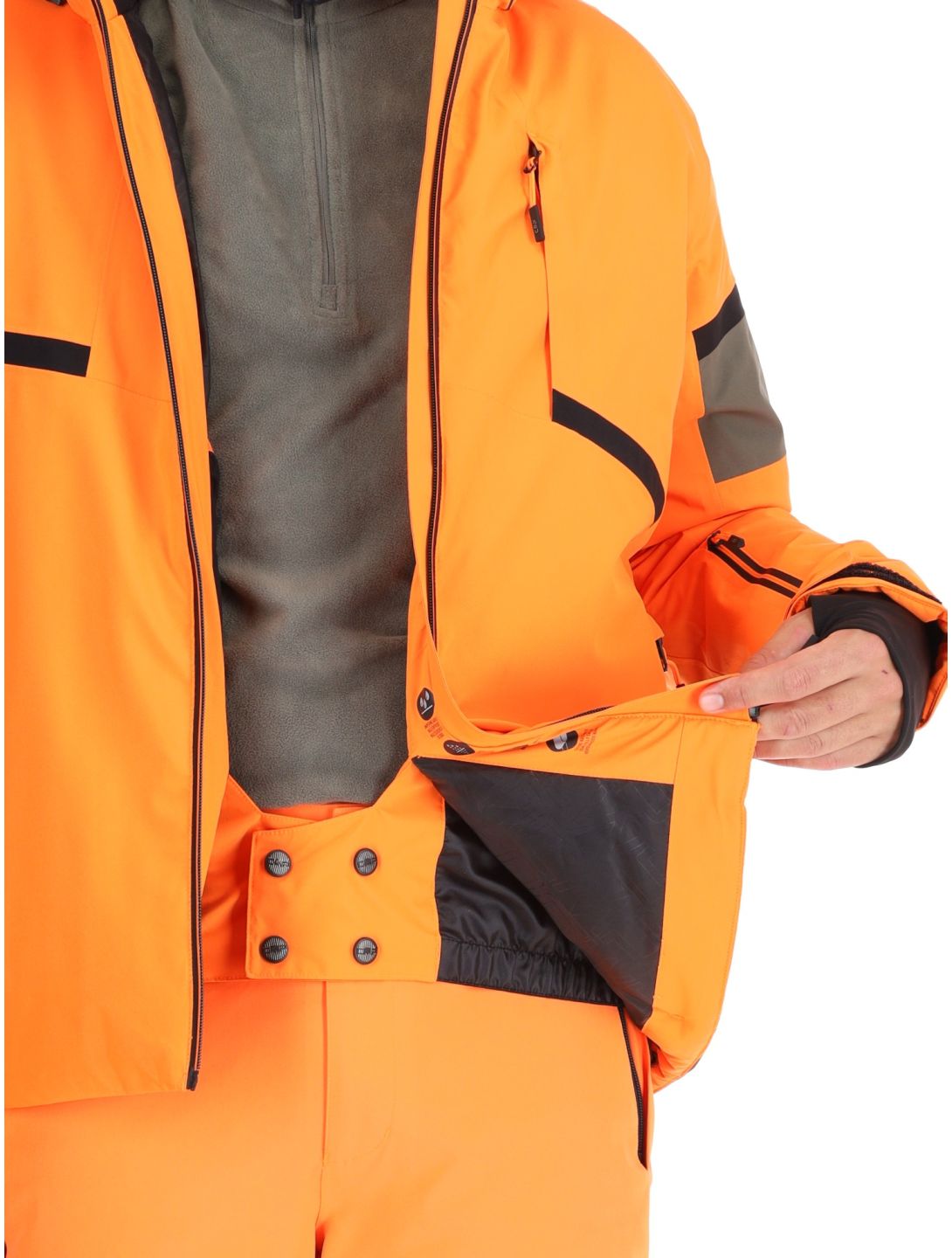 CMP, 34W4677 ski-jas heren Fanta Fluo oranje 