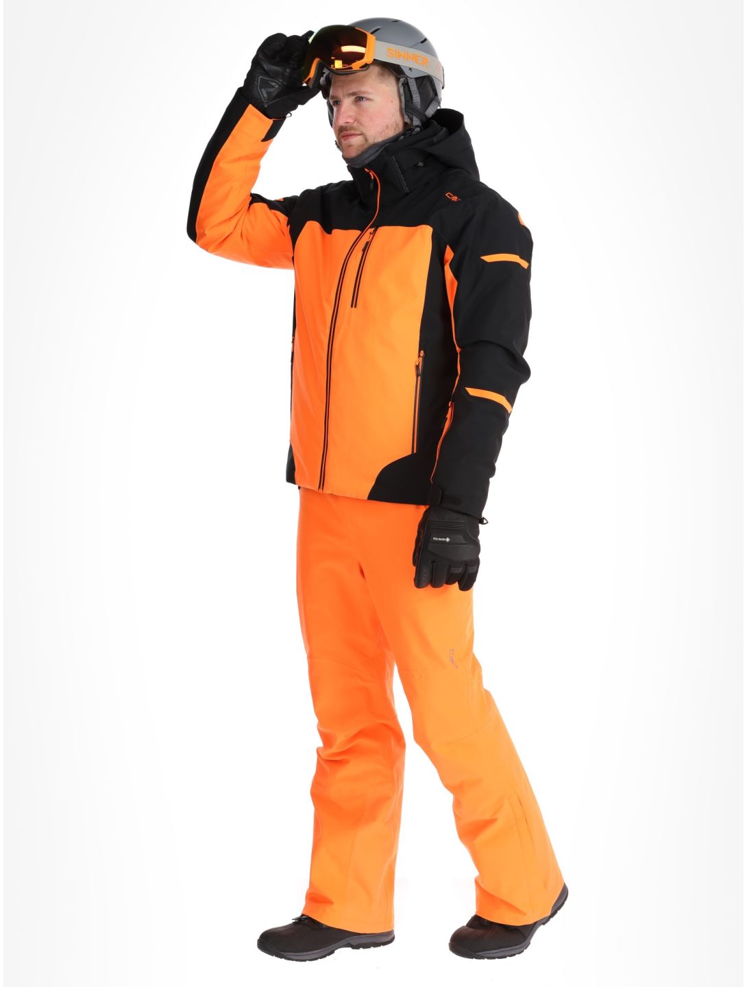 CMP, 34W4707 ski-jas heren Fanta Fluo oranje 