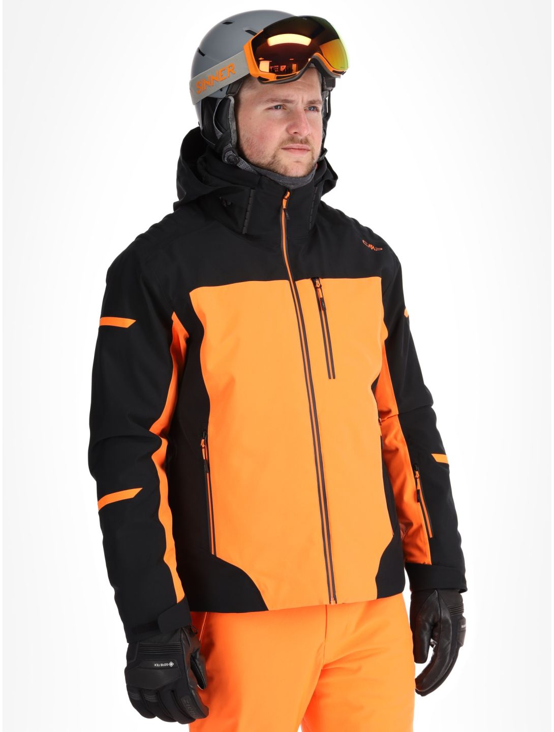 CMP, 34W4707 ski-jas heren Fanta Fluo oranje 