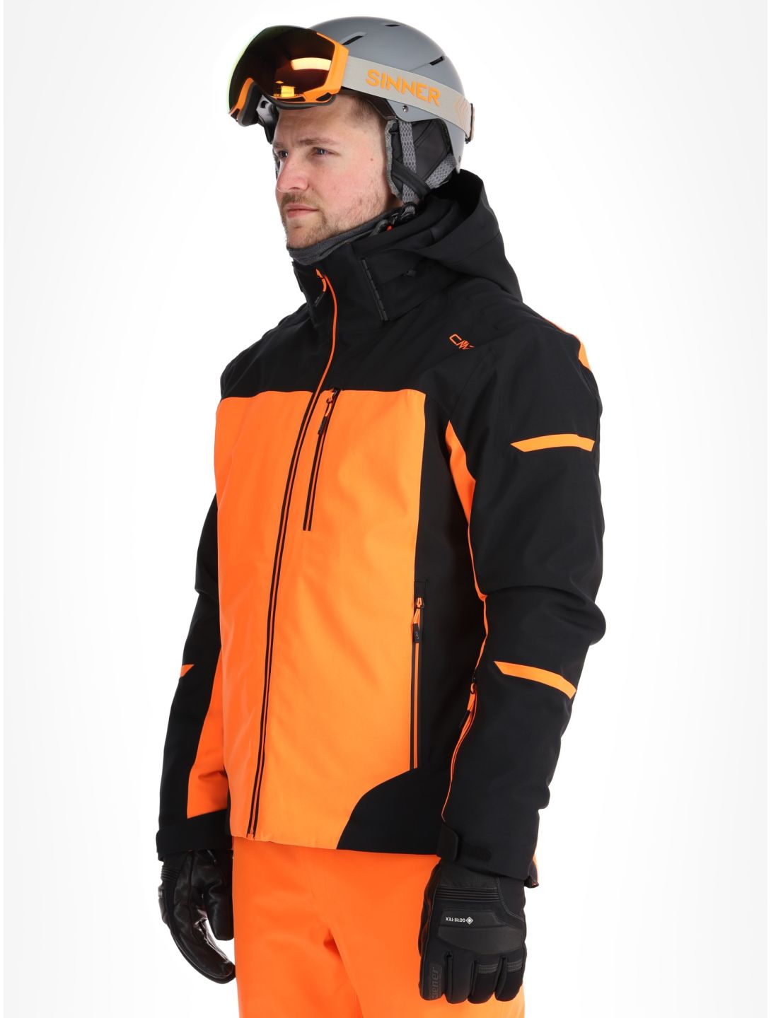 CMP, 34W4707 ski-jas heren Fanta Fluo oranje 